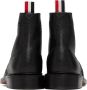 Thom Browne Black Classic Wingtip Boots - Thumbnail 2