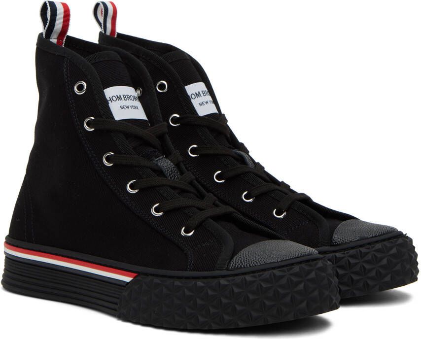 Thom Browne Black Collegiate Sneakers
