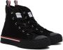 Thom Browne Black Collegiate Sneakers - Thumbnail 4