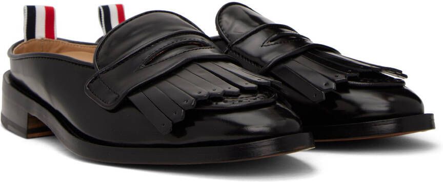 Thom Browne Black Kilt Loafers