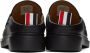 Thom Browne Black Lightweight Sole Slip-On Penny Loafers - Thumbnail 4