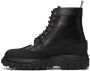 Thom Browne Black Longwing Duck Lace-Up Boots - Thumbnail 3