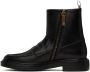 Thom Browne Black Penny Loafer Boots - Thumbnail 3