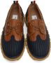 Thom Browne Brown & Blue Duck Boat Shoe - Thumbnail 5