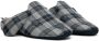 Thom Browne Gray & Navy Hector Slippers - Thumbnail 4