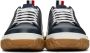 Thom Browne Navy Court Sneakers - Thumbnail 2