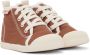 TINYCOTTONS Baby Brown Solid Sneakers - Thumbnail 4