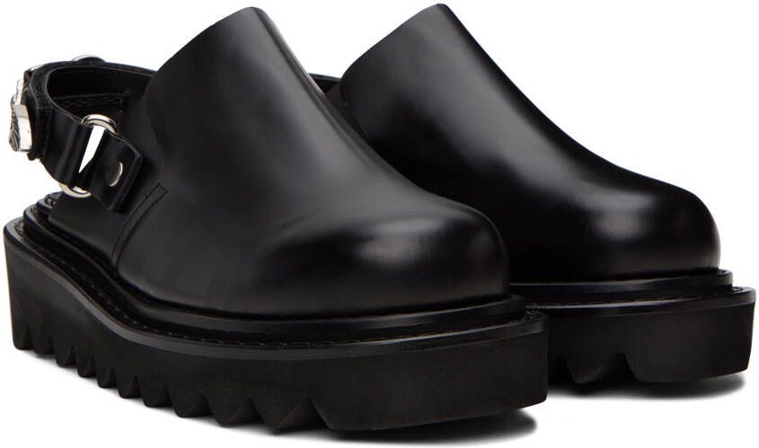 Toga Pulla Black Chunky Loafers