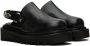 Toga Pulla Black Embellished Loafers - Thumbnail 4