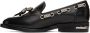Toga Pulla Black Embellished Loafers - Thumbnail 3