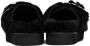 Toga Pulla Black Faux Fur Buckle Sandals - Thumbnail 2