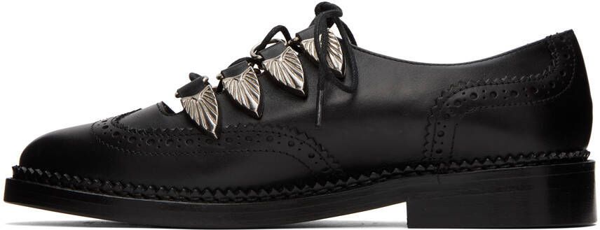 Toga Pulla Black Gillie Oxfords