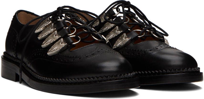 Toga Pulla Black Gillie Oxfords