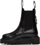 Toga Pulla Black Leather Boots - Thumbnail 3