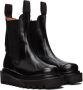 Toga Pulla Black Leather Boots - Thumbnail 4