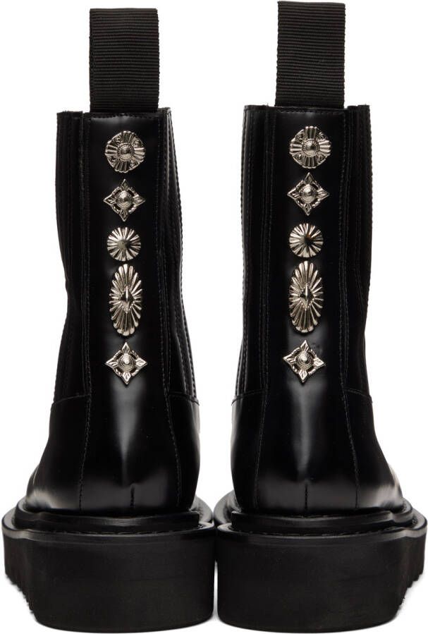 Toga Pulla Black Side Gore Zip Boots