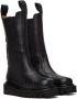 Toga Pulla SSENSE Exclusive Black Embellished Boots - Thumbnail 9