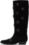 Toga Pulla SSENSE Exclusive Black Embellished Boots - Thumbnail 3