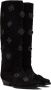 Toga Pulla SSENSE Exclusive Black Embellished Boots - Thumbnail 4