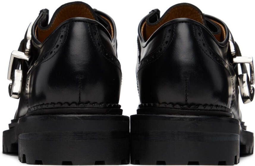 Toga Pulla SSENSE Exclusive Black Brogue Loafers
