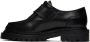 Toga Pulla SSENSE Exclusive Black Brogue Loafers - Thumbnail 3