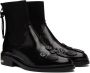 Toga Pulla SSENSE Exclusive Black Embellished Chelsea Boots - Thumbnail 4