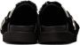 Toga Pulla SSENSE Exclusive Black Faux-Fur Loafers - Thumbnail 2