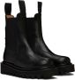 Toga Pulla SSENSE Exclusive Black Leather Chelsea Boots - Thumbnail 4