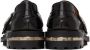 Toga Pulla SSENSE Exclusive Black Leather Embellished Loafers - Thumbnail 2