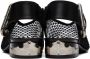 Toga Pulla SSENSE Exclusive Black Pin-Buckle Loafers - Thumbnail 2