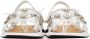 Toga Pulla White Clear Strap Sandals - Thumbnail 2