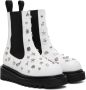 Toga Pulla White Embellished Boots - Thumbnail 4