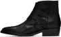 Toga Virilis Black Embellished Buckle Cowboy Boots - Thumbnail 3
