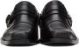 Toga Virilis Black Leather Slip-On Loafers - Thumbnail 2