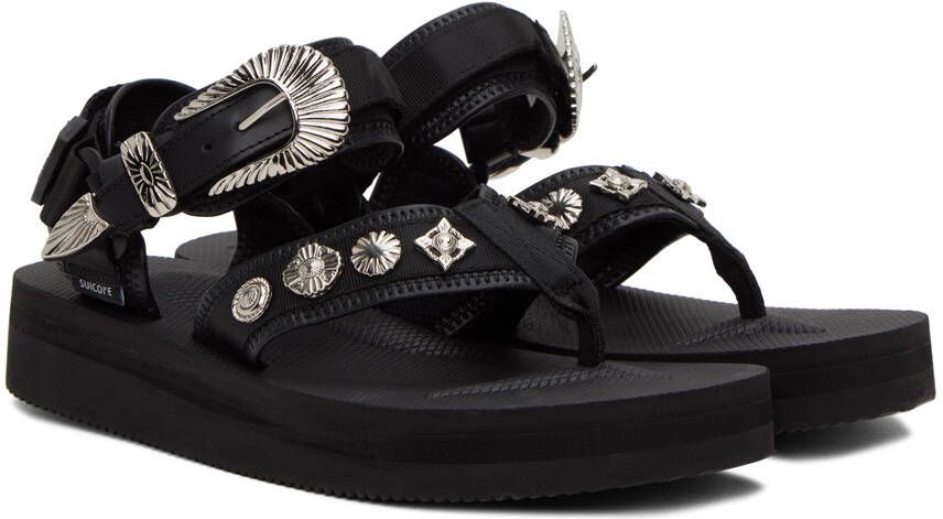 Toga Virilis Black Suicoke Edition Tono Sandals