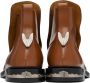 Toga Virilis Brown Concealed Gussets Chelsea Boots - Thumbnail 2