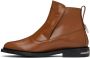 Toga Virilis Brown Concealed Gussets Chelsea Boots - Thumbnail 3