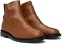 Toga Virilis Brown Concealed Gussets Chelsea Boots - Thumbnail 4