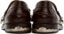 Toga Virilis Burgundy Leather Loafers - Thumbnail 2