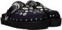Toga Virilis SSENSE Exclusive Black & Navy Studded Loafers - Thumbnail 4