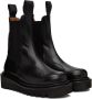 Toga Virilis SSENSE Exclusive Black Hard Leather Chelsea Boots - Thumbnail 4