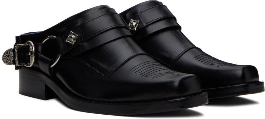 Toga Virilis SSENSE Exclusive Black O-Ring Loafers