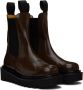 Toga Virilis SSENSE Exclusive Brown Chelsea Boots - Thumbnail 4