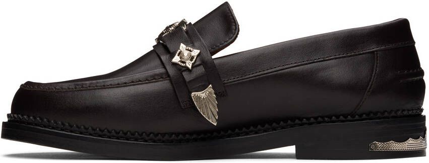 Toga Virilis SSENSE Exclusive Brown Leather Loafers