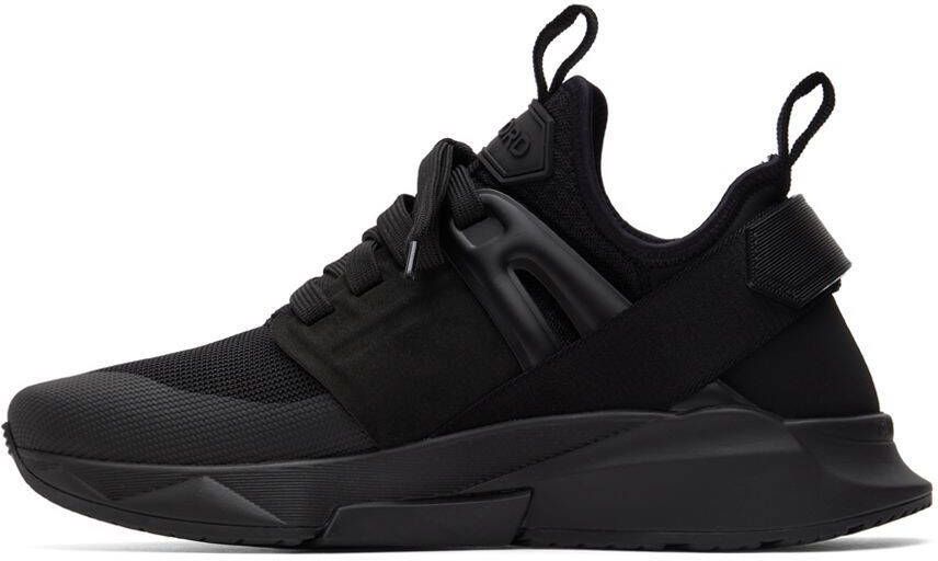 TOM FORD Black Jago Low-Top Sneakers