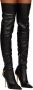 TOM FORD Black Padlock Over-The-Knee Boots - Thumbnail 4