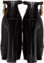 TOM FORD Black Peep Toe Platform Heeled Sandals - Thumbnail 2