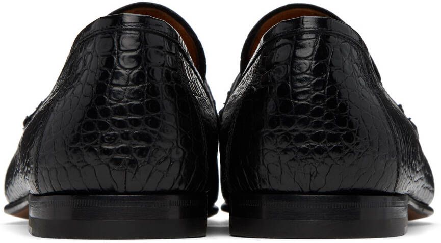 TOM FORD Black Sean Tassel Loafers