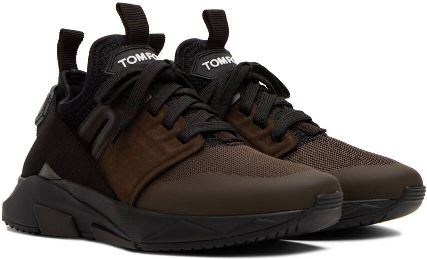 TOM FORD Brown Jago Sneakers