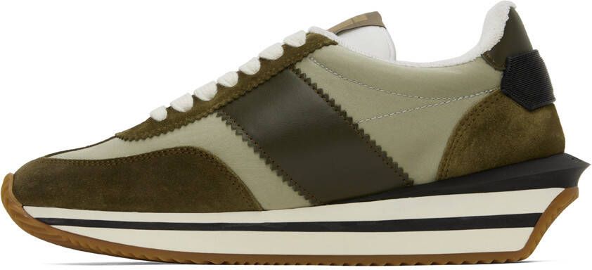 TOM FORD Green James Sneakers